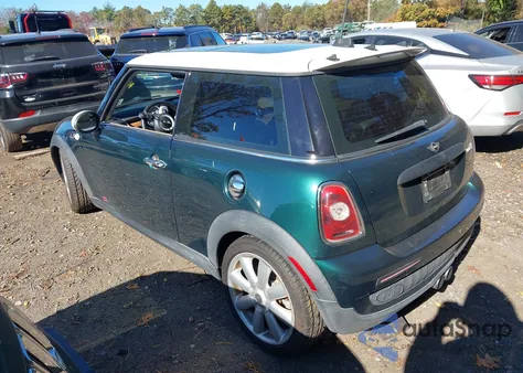 2008 Mini Cooper S z USA, uszkodzony, nr VIN WMWMF73588TV34242